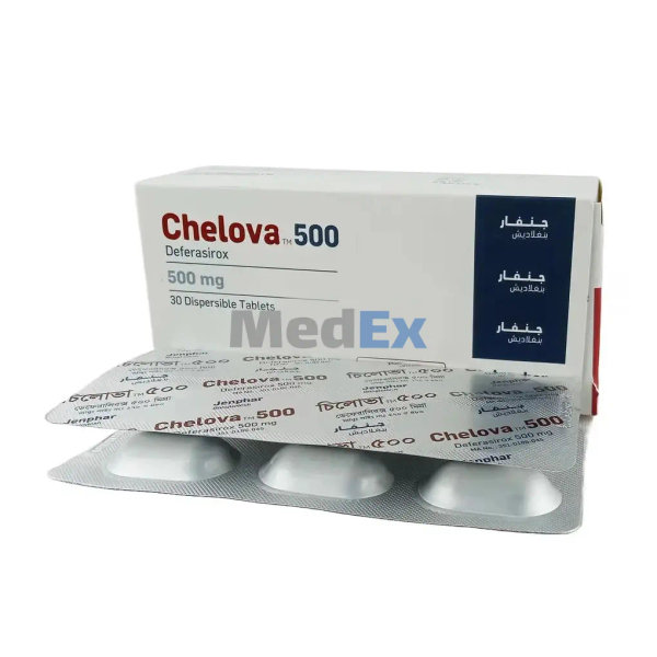 Chelova 500 mg Packaging