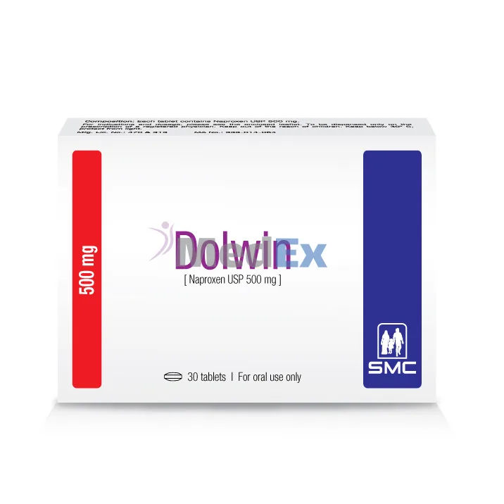 Dolwin 500 mg Packaging
