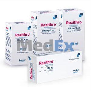 Razithro 200 mg/5 ml Packaging