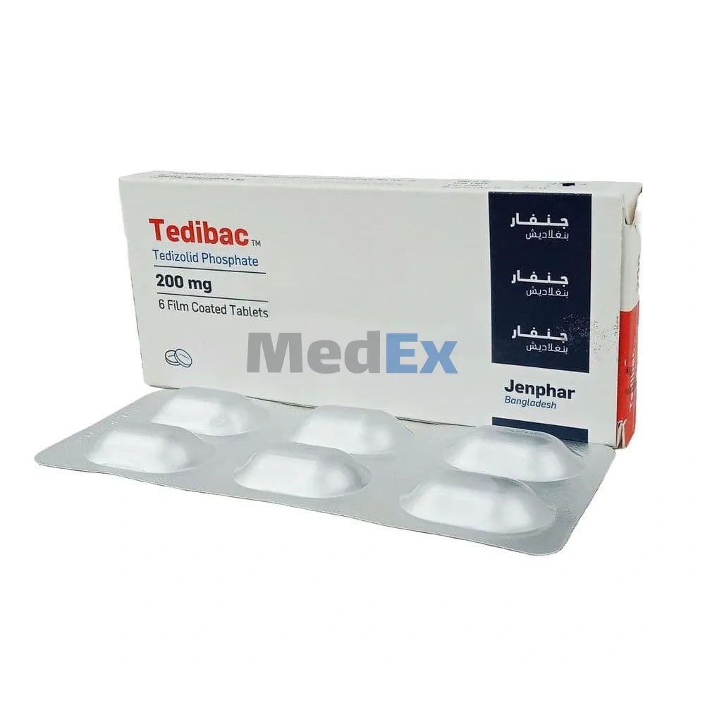 Tedibac 200 mg Packaging