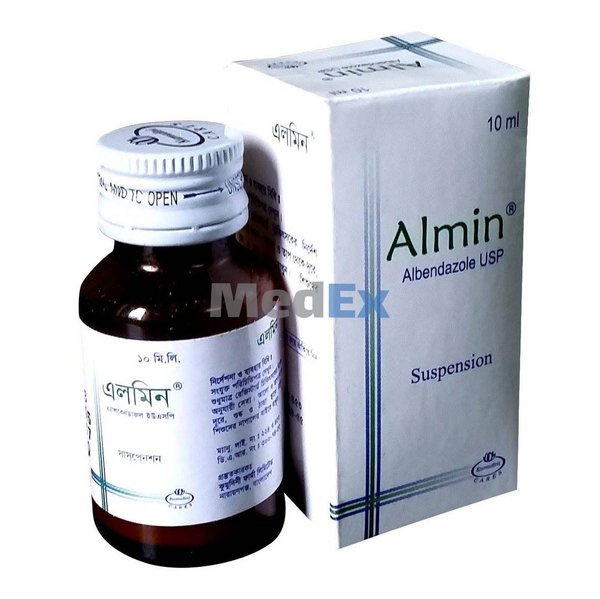 Almin 200 mg/5 ml Packaging