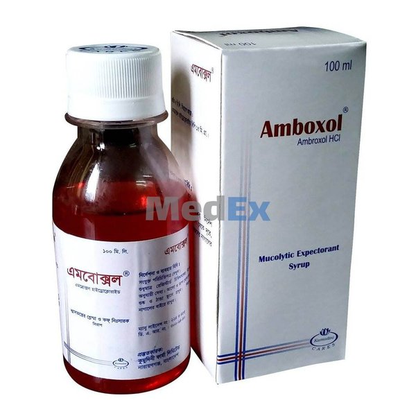 Amboxol 15 mg/5 ml Packaging