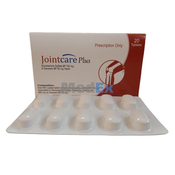 Jointcare Plus 750 mg+50 mg Packaging