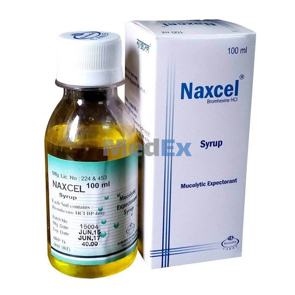 Naxcel 4 mg/5 ml Packaging