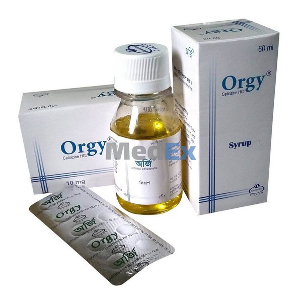 Orgy 5 mg/5 ml Packaging