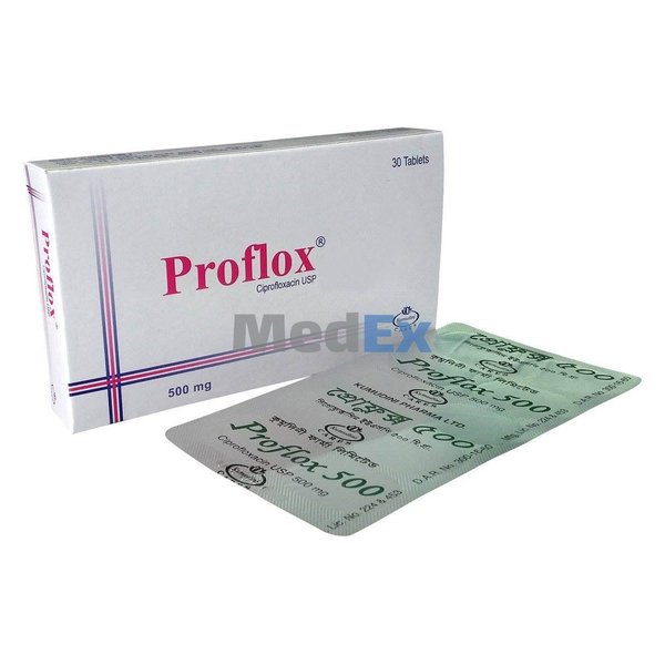 Proflox 500 mg Packaging