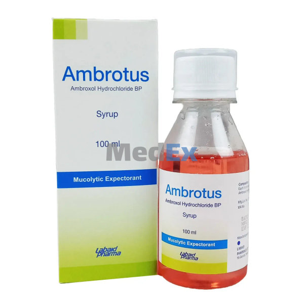 Ambrotus 15 mg/5 ml Packaging