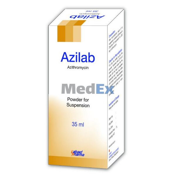 Azilab 200 mg/5 ml Packaging