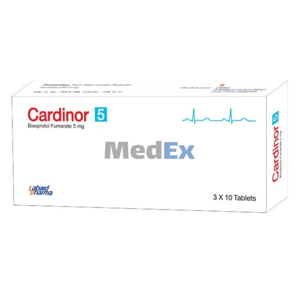 Cardinor 5 mg Packaging