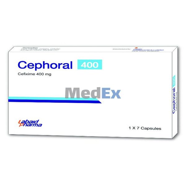 Cephoral 400 mg Packaging