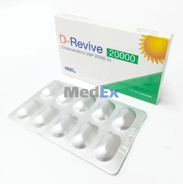 D-Revive 20000 IU Packaging