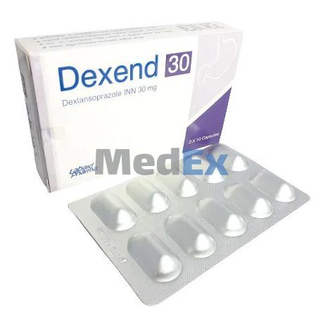 Dexend 30 mg Packaging