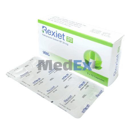 Rexiet 20 mg Packaging