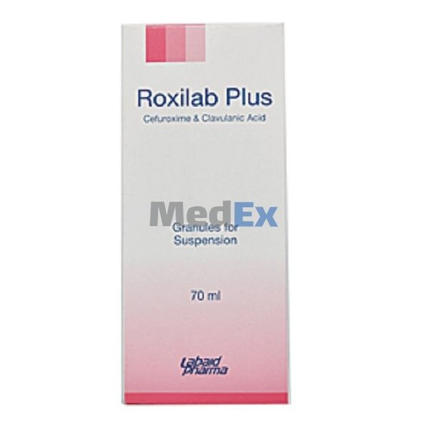 Roxilab Plus (125 mg+31.25 mg)/5 ml Packaging
