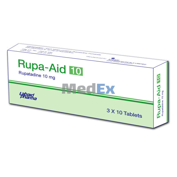Rupa-Aid 10 mg Packaging