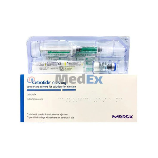 Cetrotide 250 mcg/vial Packaging