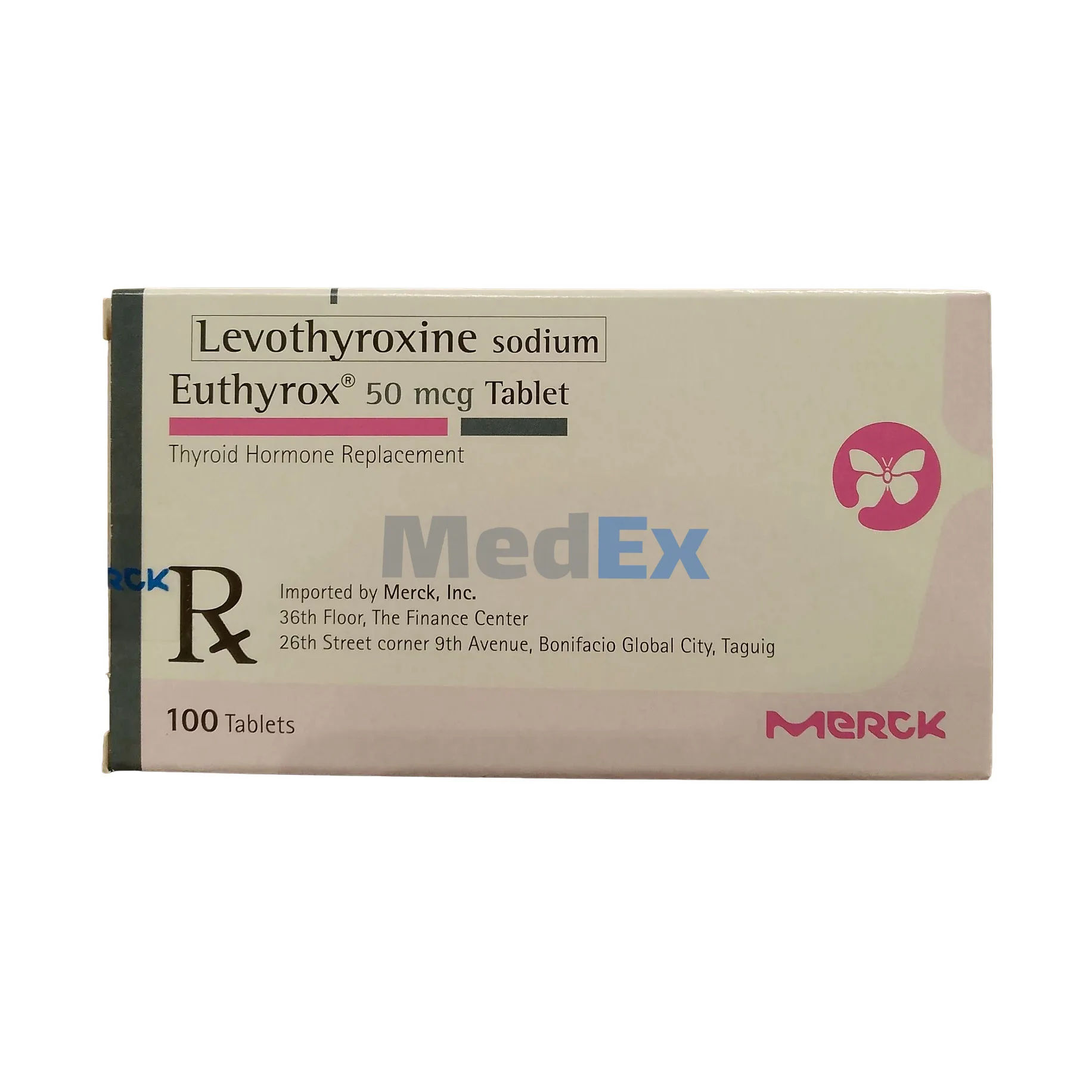 Euthyrox 50 mcg Packaging