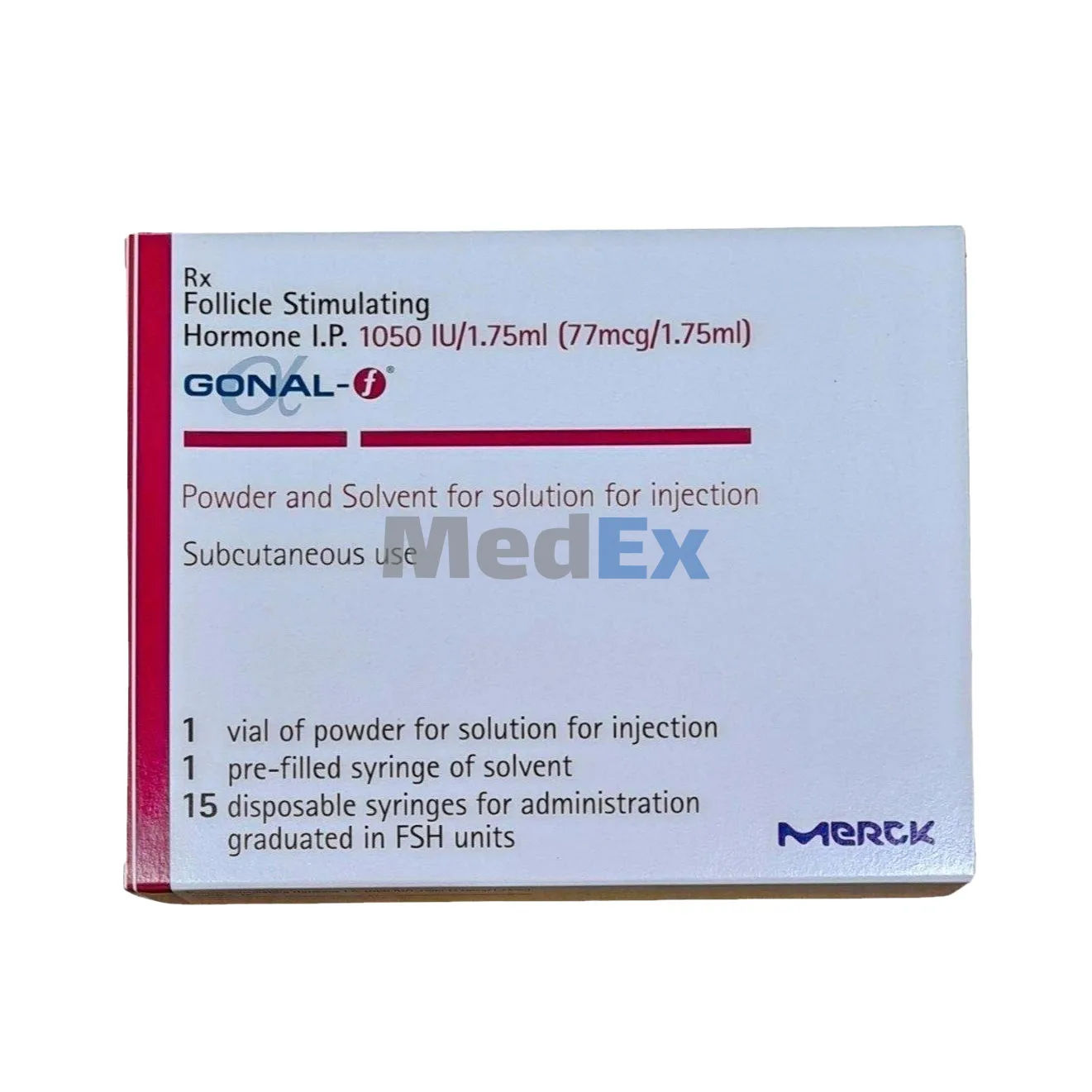 Gonal-F 1050 IU/1.75 ml Packaging