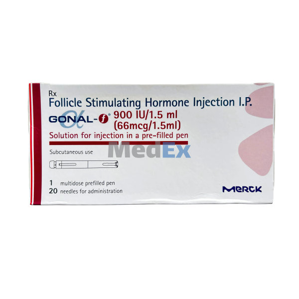 Gonal-F 900 IU/1.5 ml Packaging