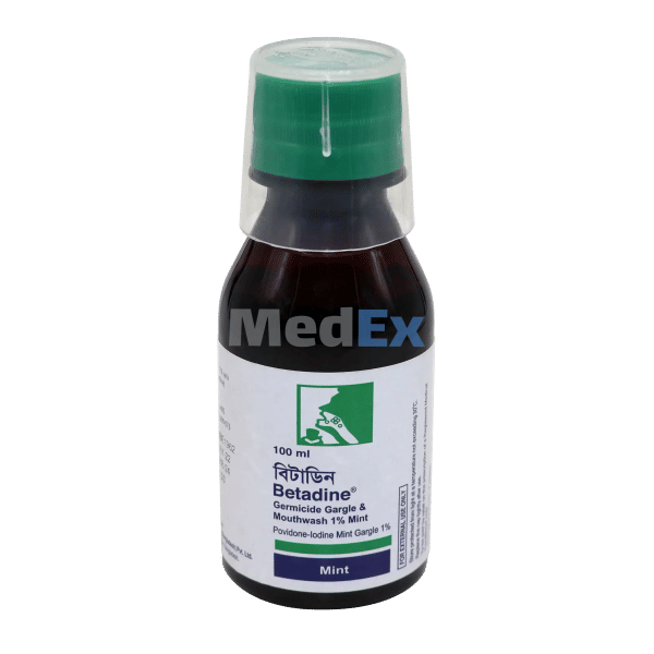 Betadine 1% w/v Packaging