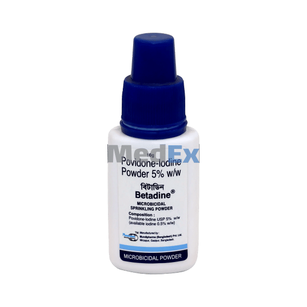 Betadine 5% w/w Packaging