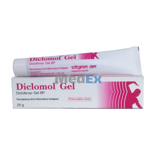 Diclomol 1% w/w Packaging