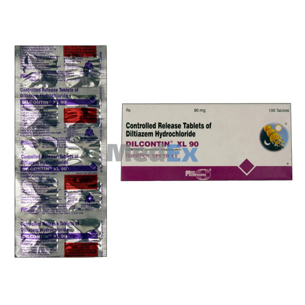 Dilcontin XL 90 mg Packaging