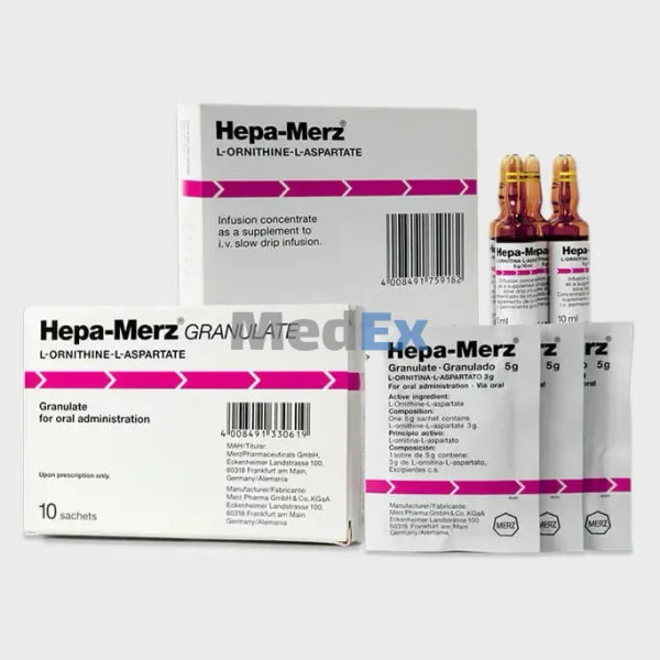 HepaMerz 5 gm/sachet Packaging