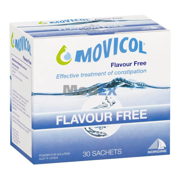 Movicol (13.125 gm+350.7 mg+178.5 mg+46.6 mg)/sachet Packaging