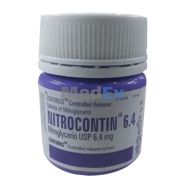 Nitrocontin 6.4 mg Packaging