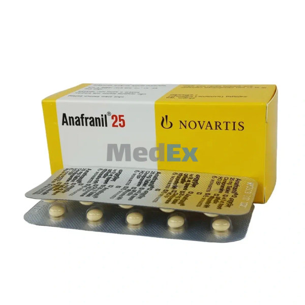 Anafranil 25 mg Packaging
