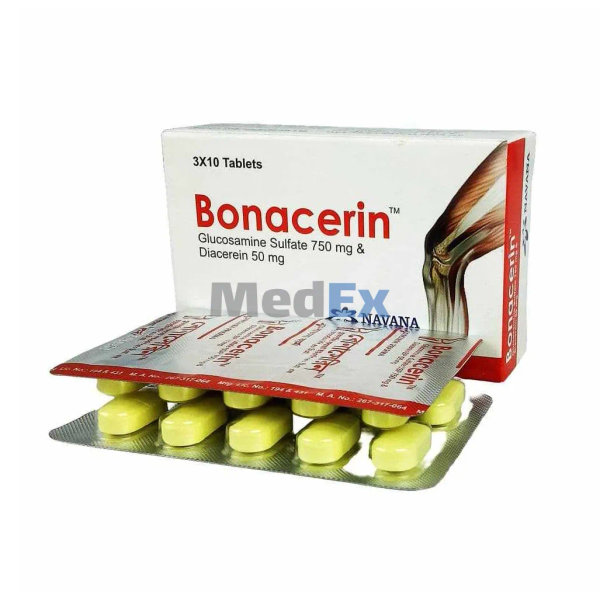 Bonacerin 750 mg+50 mg Packaging