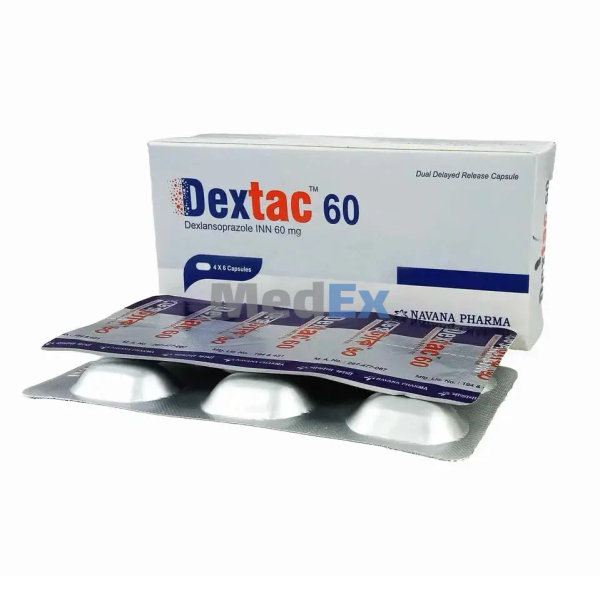 Dextac 60 mg Packaging