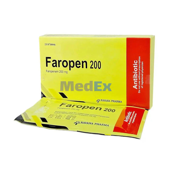 Faropen 200 mg Packaging
