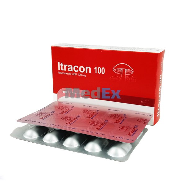 Itracon 100 mg Packaging