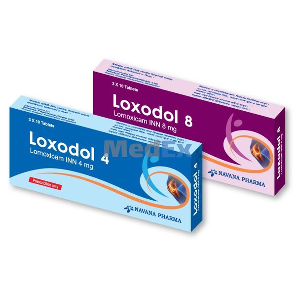 Loxodol 4 mg Packaging