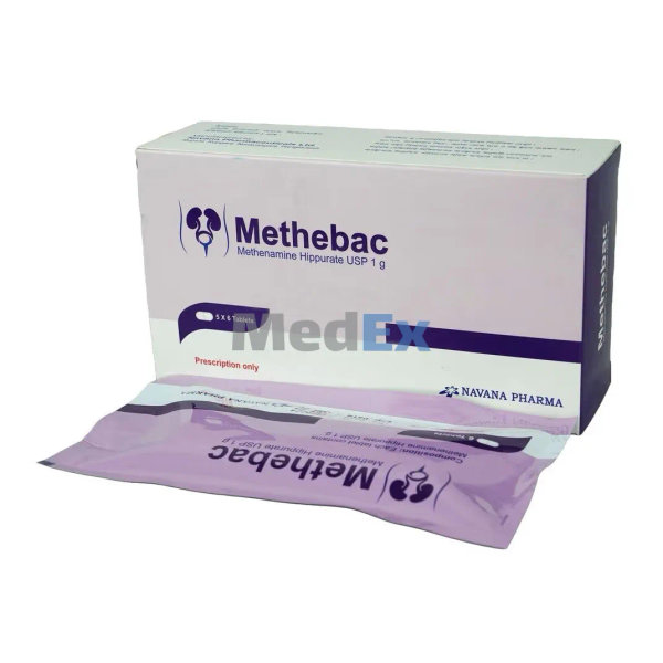 Methebac 1 gm Packaging