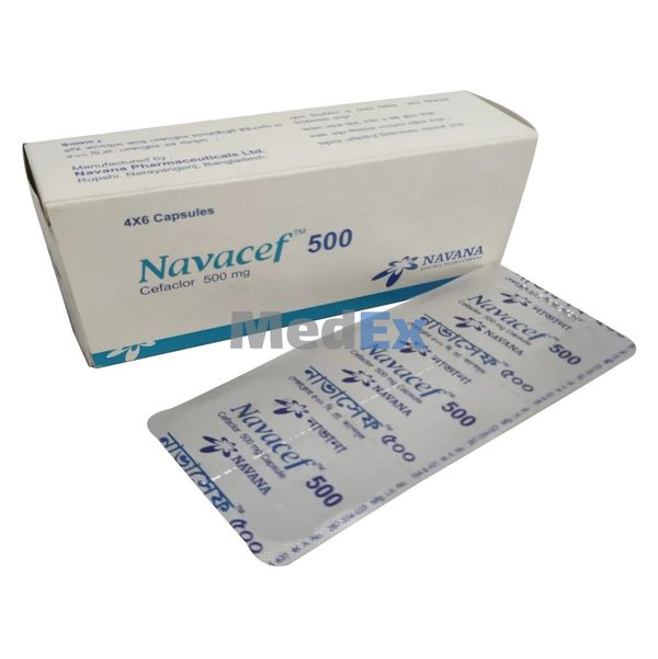 Navacef 500 mg Packaging