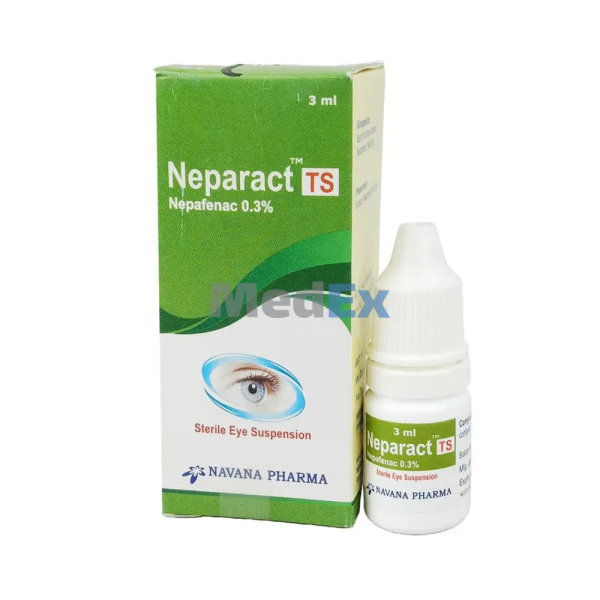 Neparact TS 0.3% Packaging