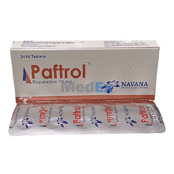 Paftrol 10 mg Packaging