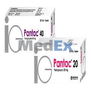Pantac 20 mg Packaging