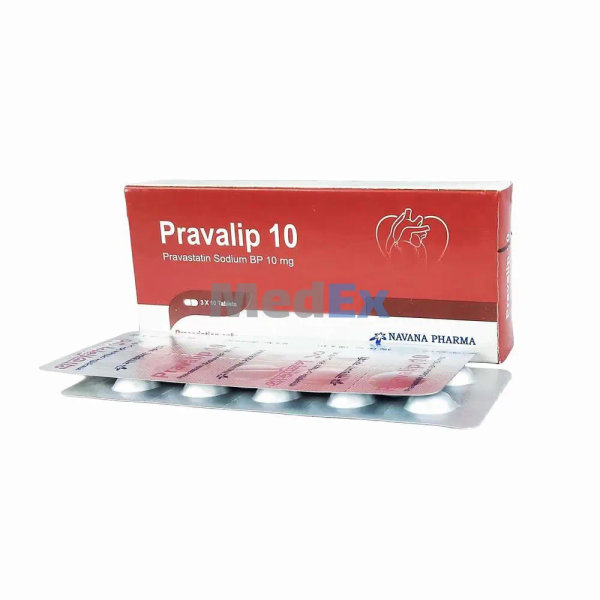 Pravalip 10 mg Packaging