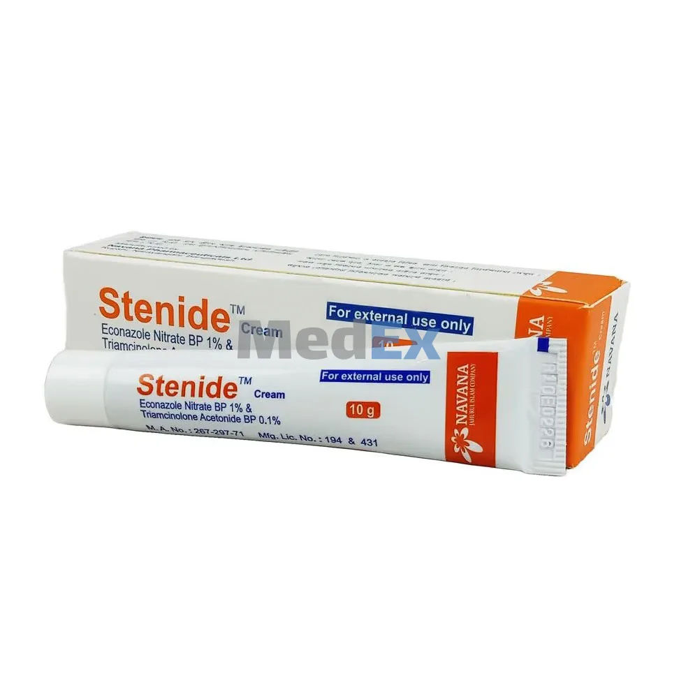 Stenide 1%+0.1% Packaging