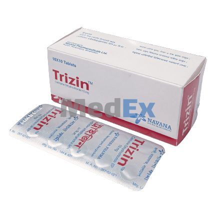 Trizin 10 mg Packaging