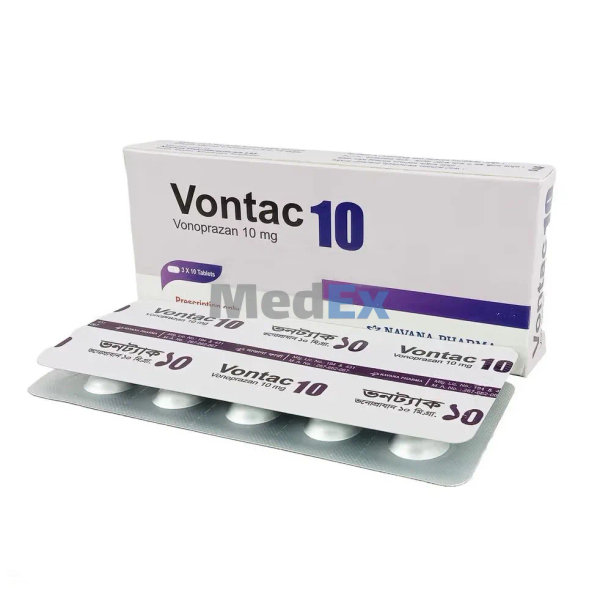 Vontac 10 mg Packaging