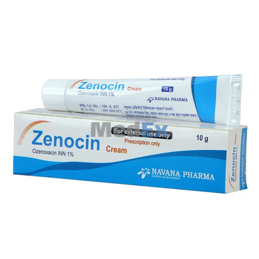Zenocin 1% w/w Packaging