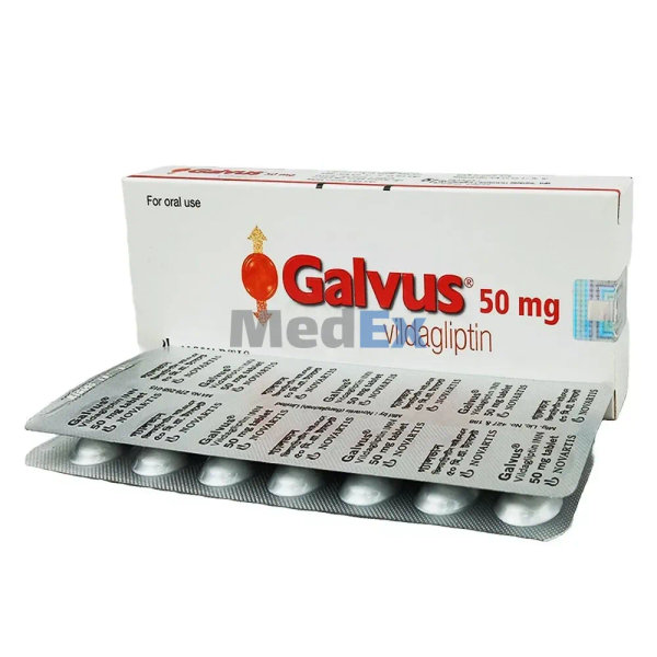 Galvus 50 mg Packaging