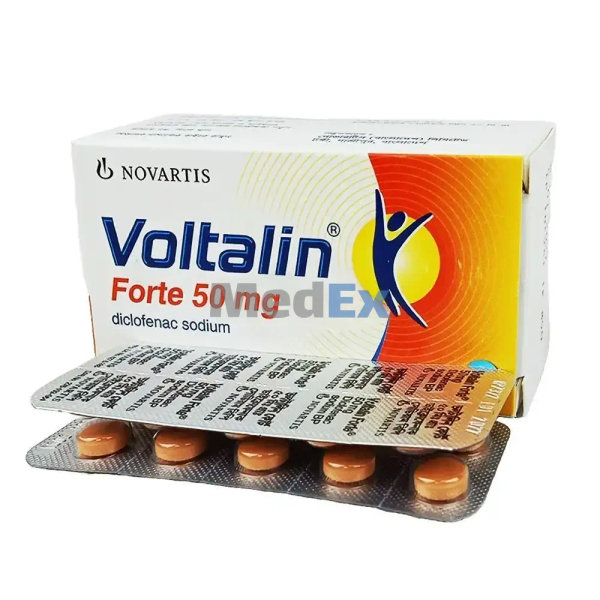 Voltalin Forte 50 mg Packaging