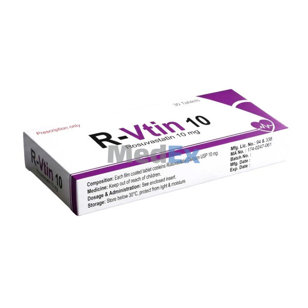 R-Vtin 10 mg Packaging