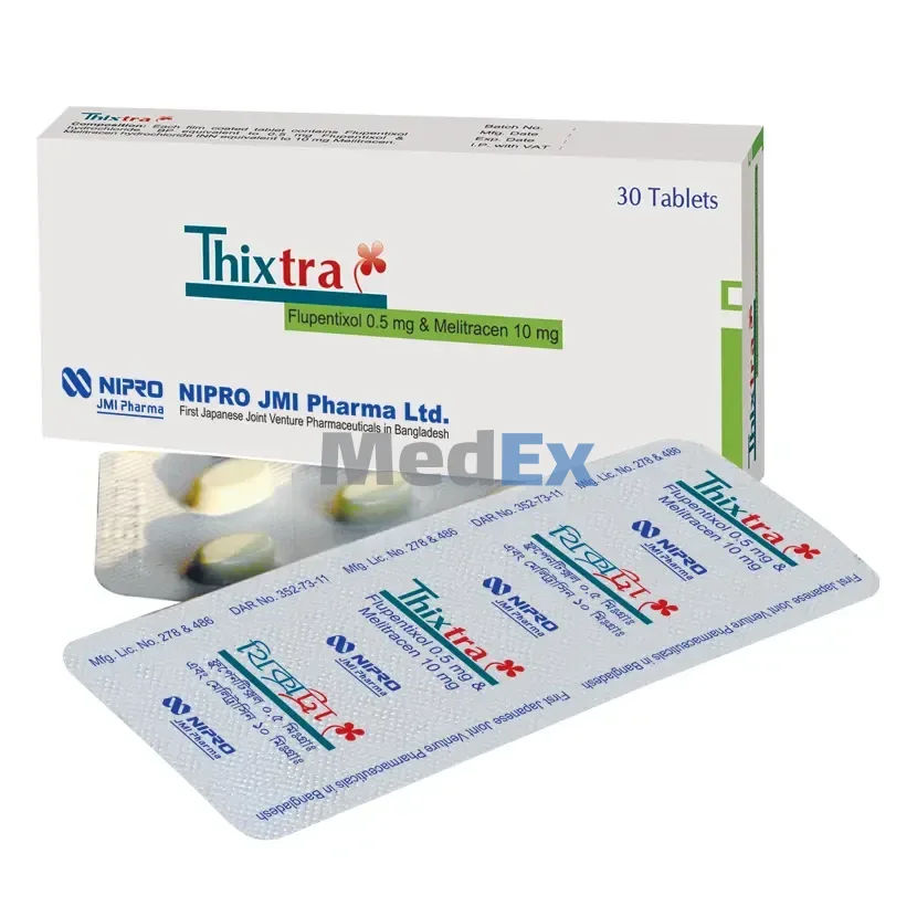 Anxit 0.5 mg+10 mg Packaging